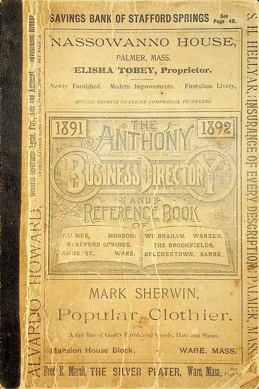 Anthony Business Directory 1892